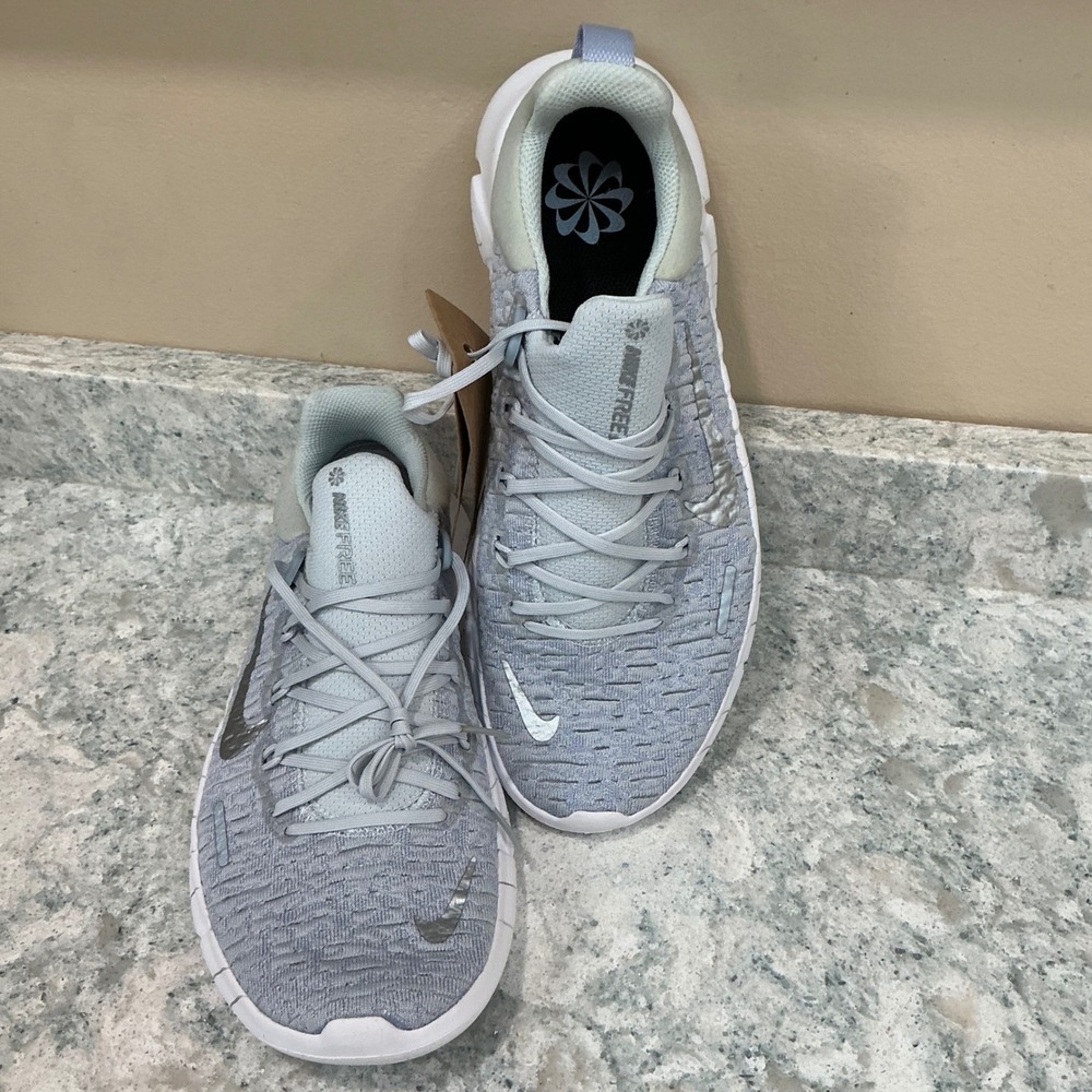 Nike Running Shoes Free Run 5.0 Next Nature 8.5 Grey CZ1891-002 Lightweight Knit